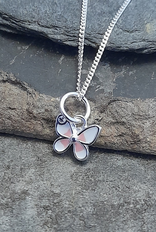 SP491BC - BUTTERFLY PENDANT 7MM